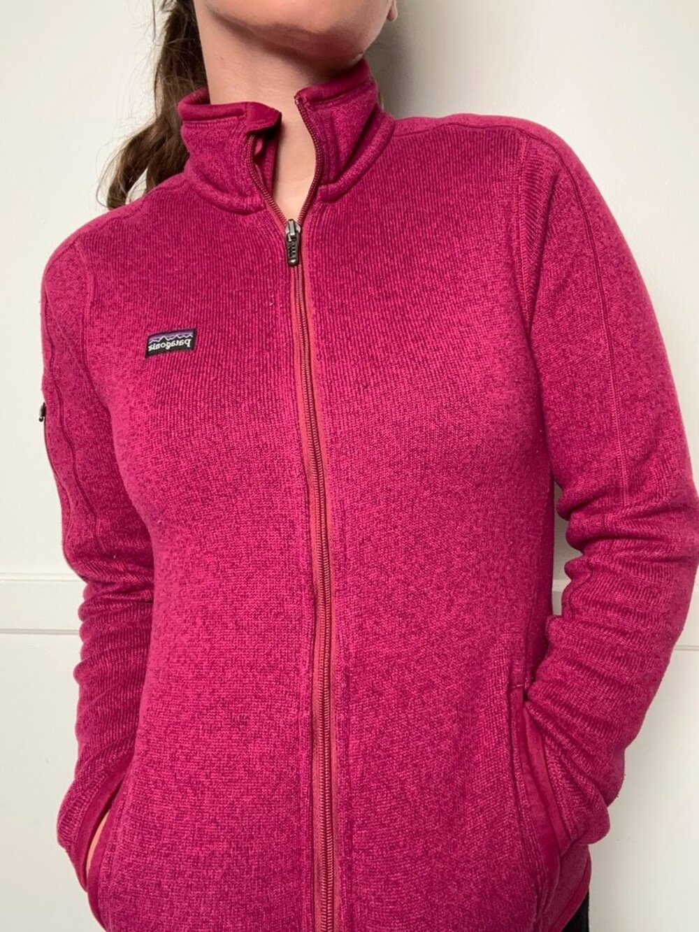 Patagonia Women’s Full Zip Better Sweater Fleece Jacket Magenta XS